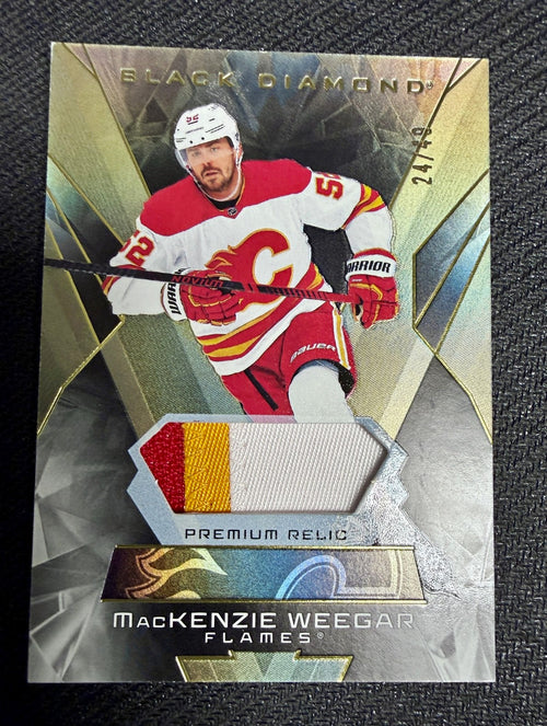 2025-26 Upper Deck Black Diamond - Mackenzie Weegar #BDB-MW Premium Relics /49