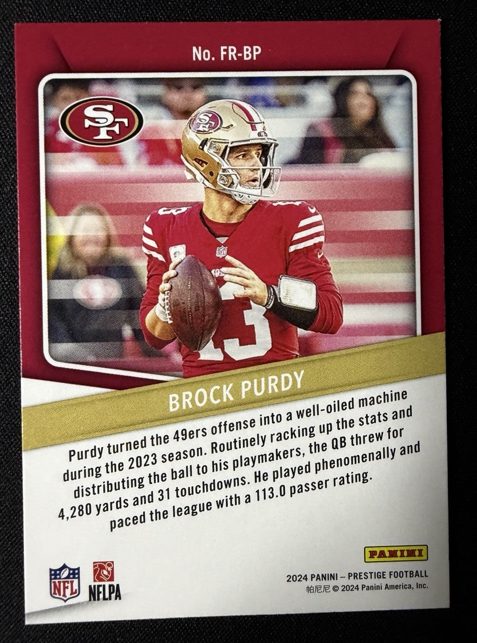 Brock Purdy Record photo 2