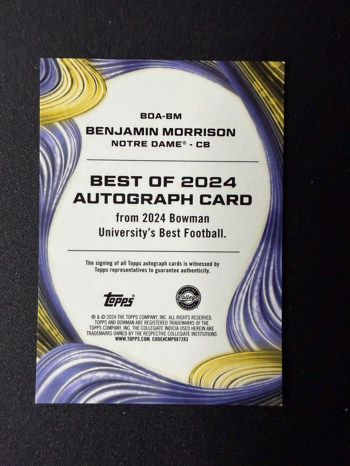 Benjamin Morrison photo 2