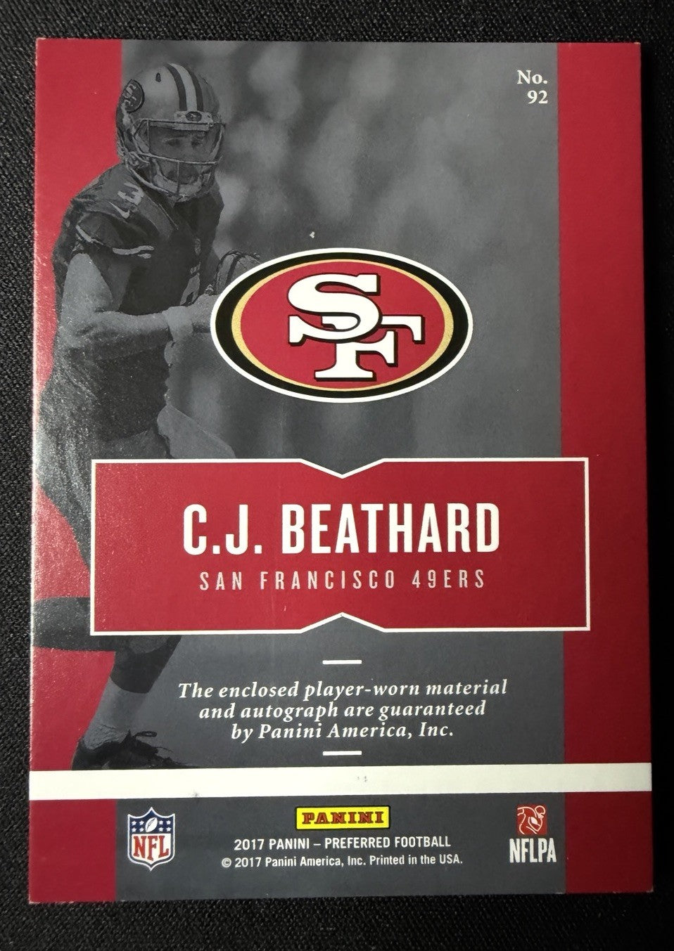 CJ Beathard photo 2