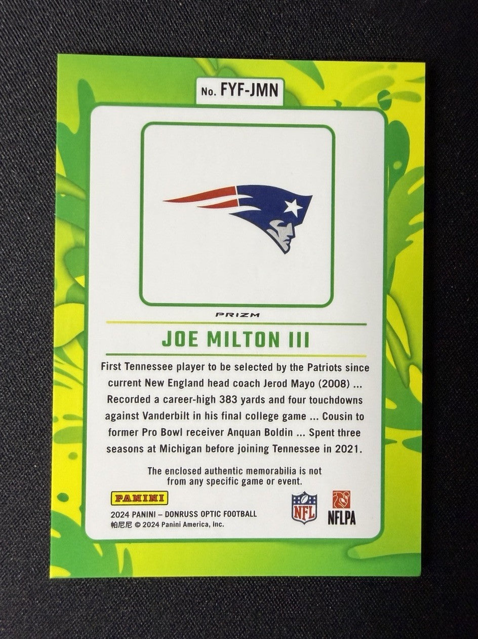 Joe Milton Patch photo 2