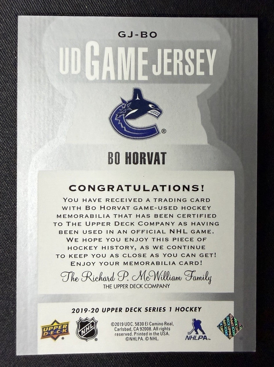 Bo Horvat photo 2
