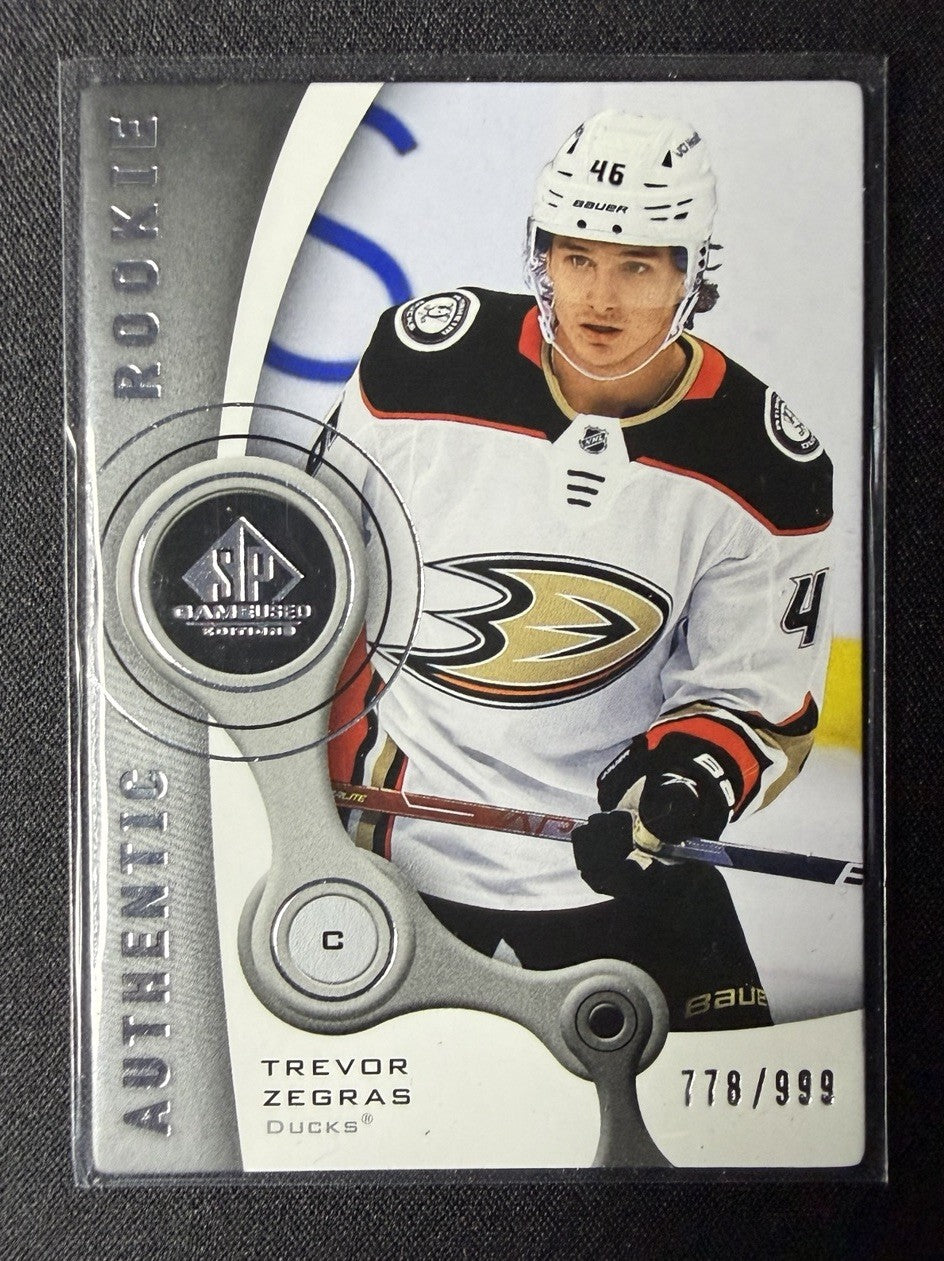 Trevor Zegras Game Used photo 1