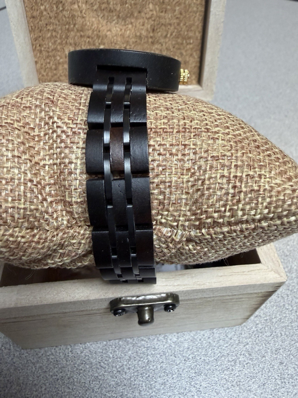 Avantwood Dark Ebony Gold Watch photo 4