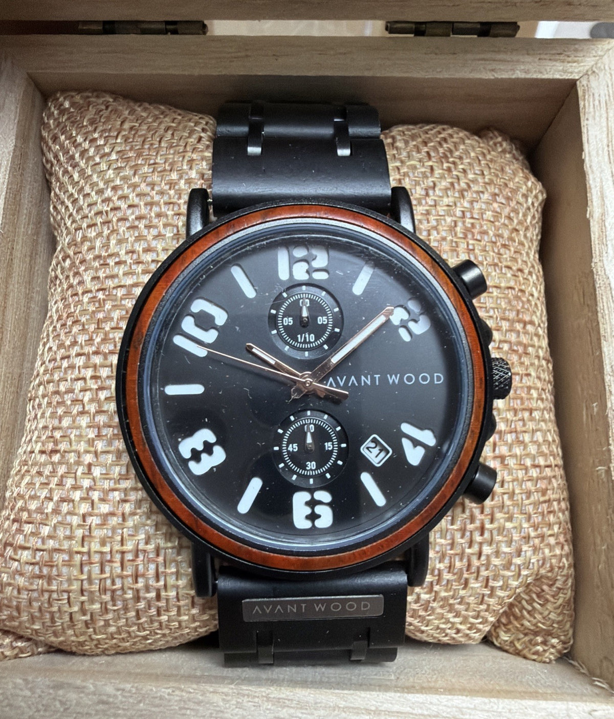 Avant Wood Chronograph photo 1