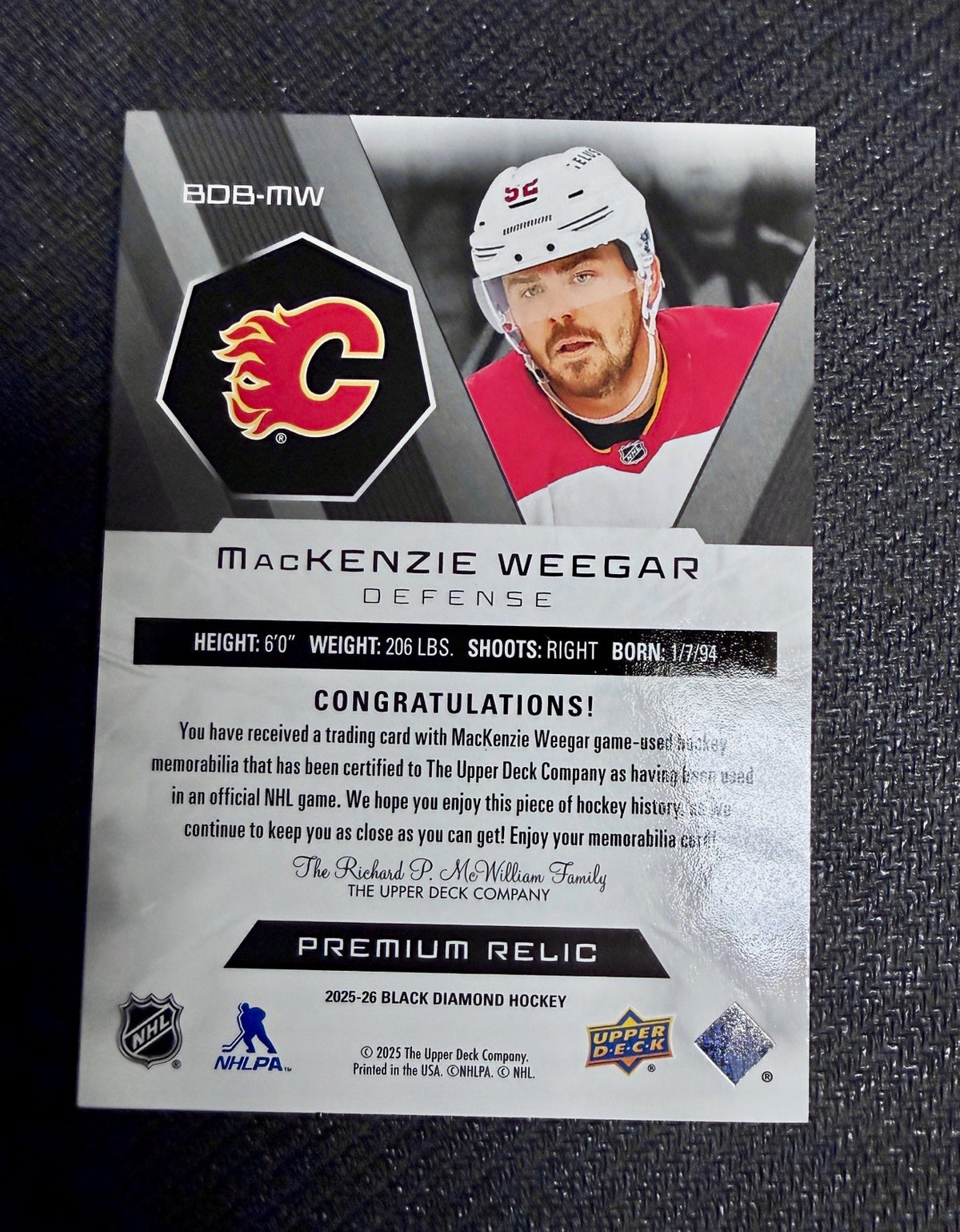 Mackenzie Weegar photo 2